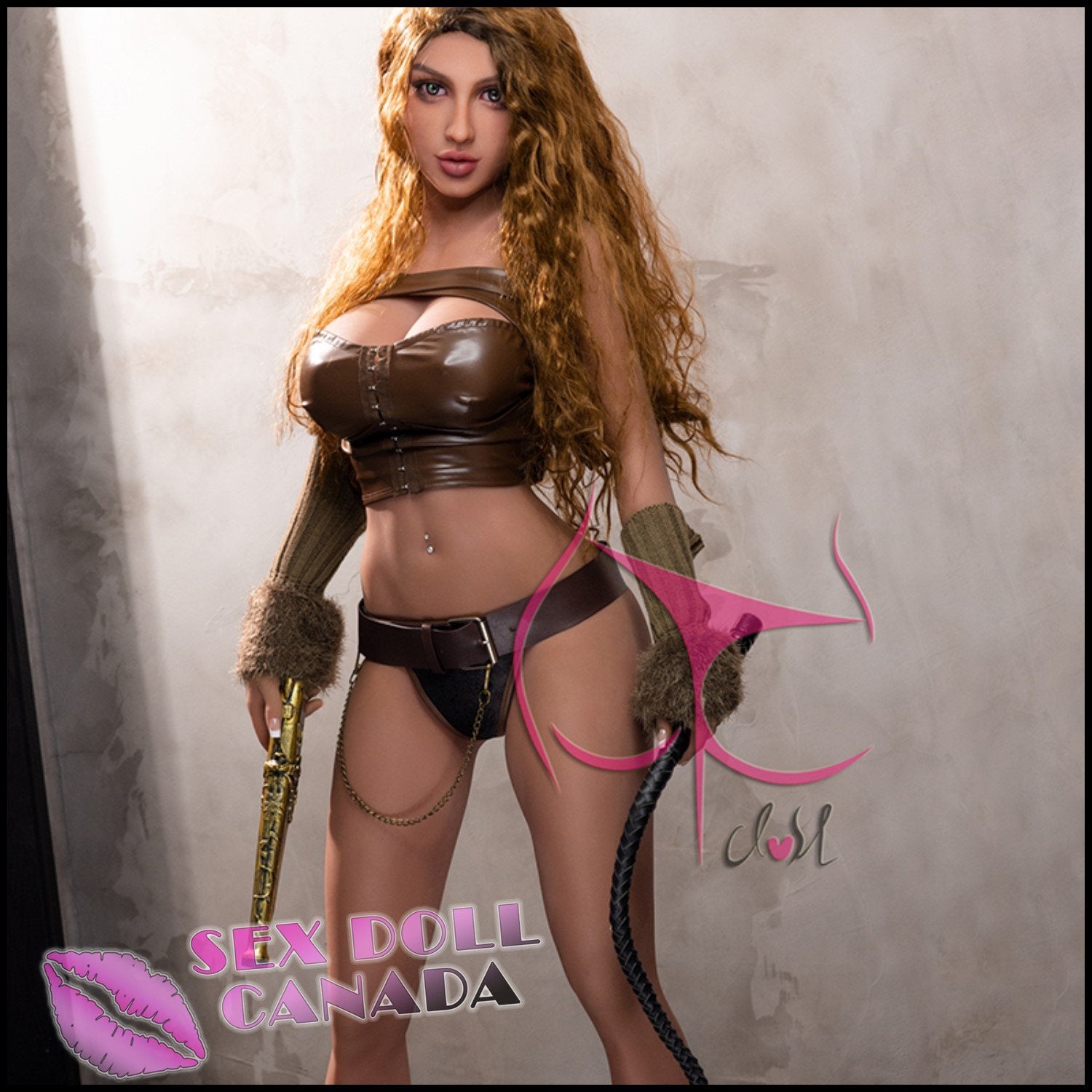 FunWestDoll Realistic Sex Doll Curvy Full Body Big Tits Breasts Small Waist