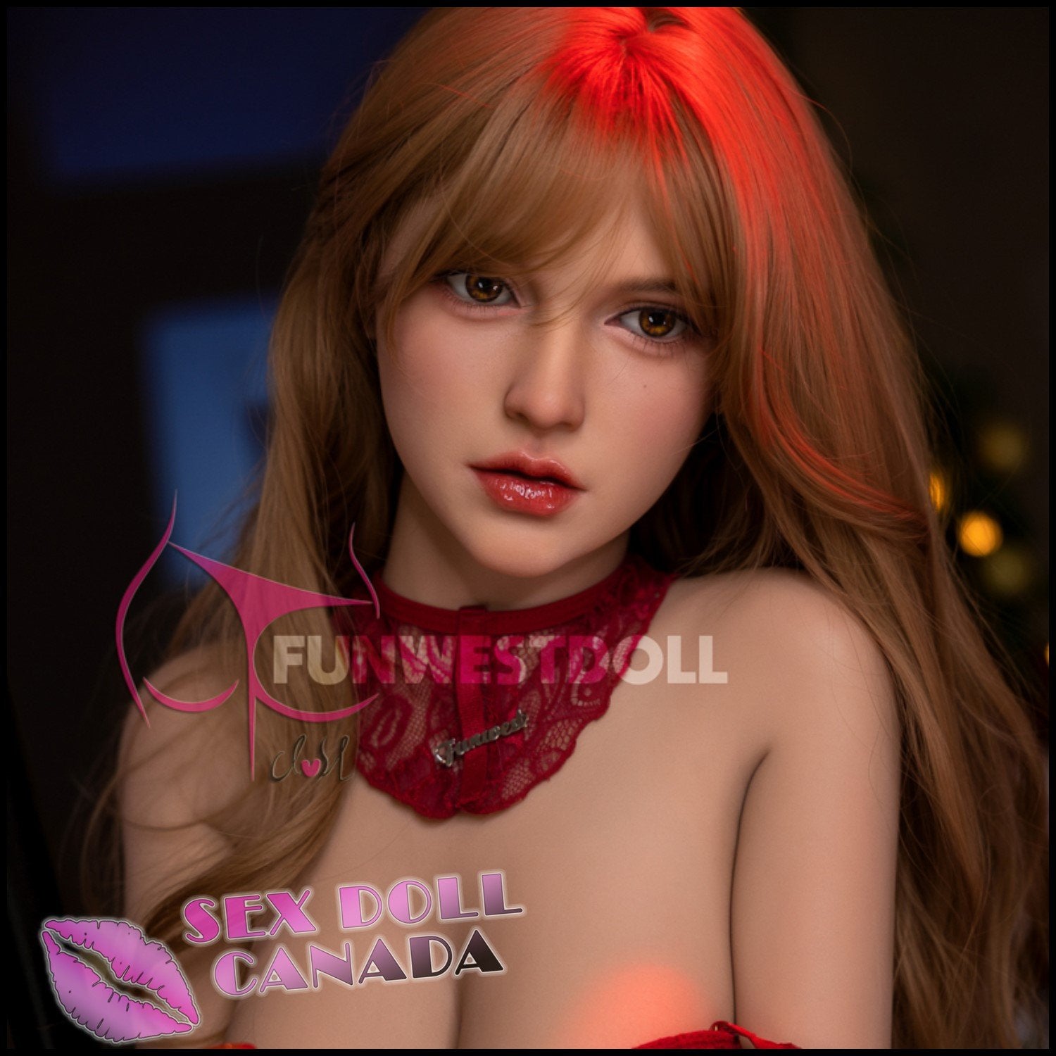 FunWestDoll Realistic Sex Doll Western American Small Waist Curvy Full Body