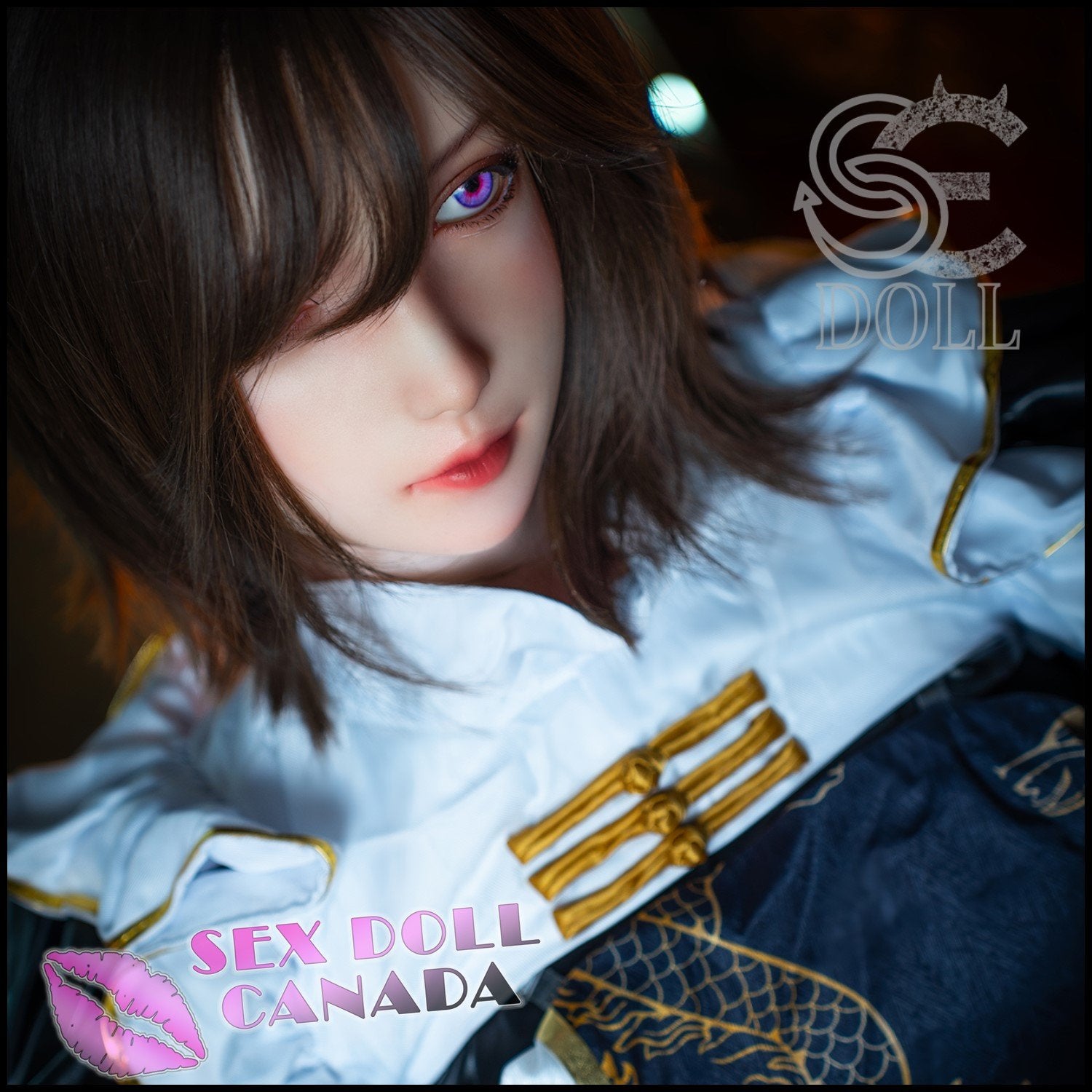 SE DOLL Realistic Sex Doll Big Tits Breasts Black Hair Elf Fantasy Cosplay