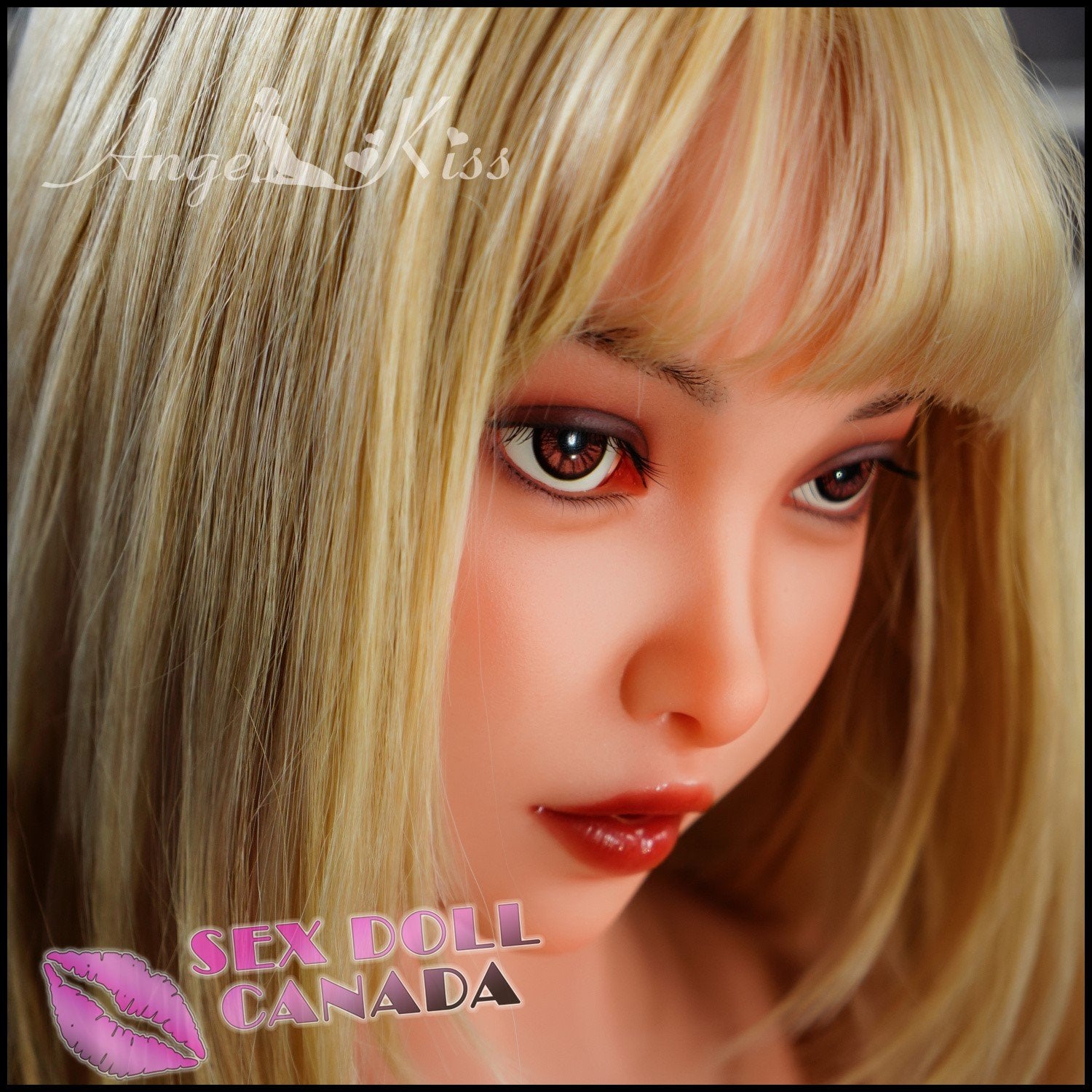 Angel Kiss Realistic Sex Doll Small Waist Curvy Full Body Western American