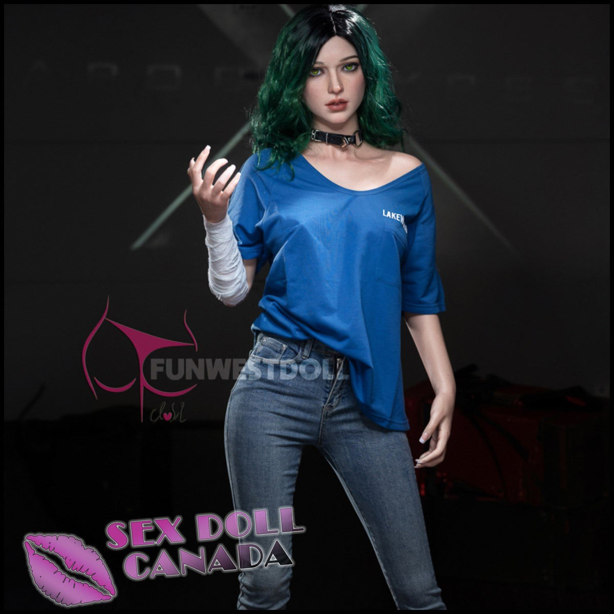157 (5'2") D-Cup Alexa (Head #045S) Full Silicone - FunWestDoll