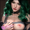 FunWestDoll Realistic Sex Doll Green Hair Small Waist Curvy Full Body