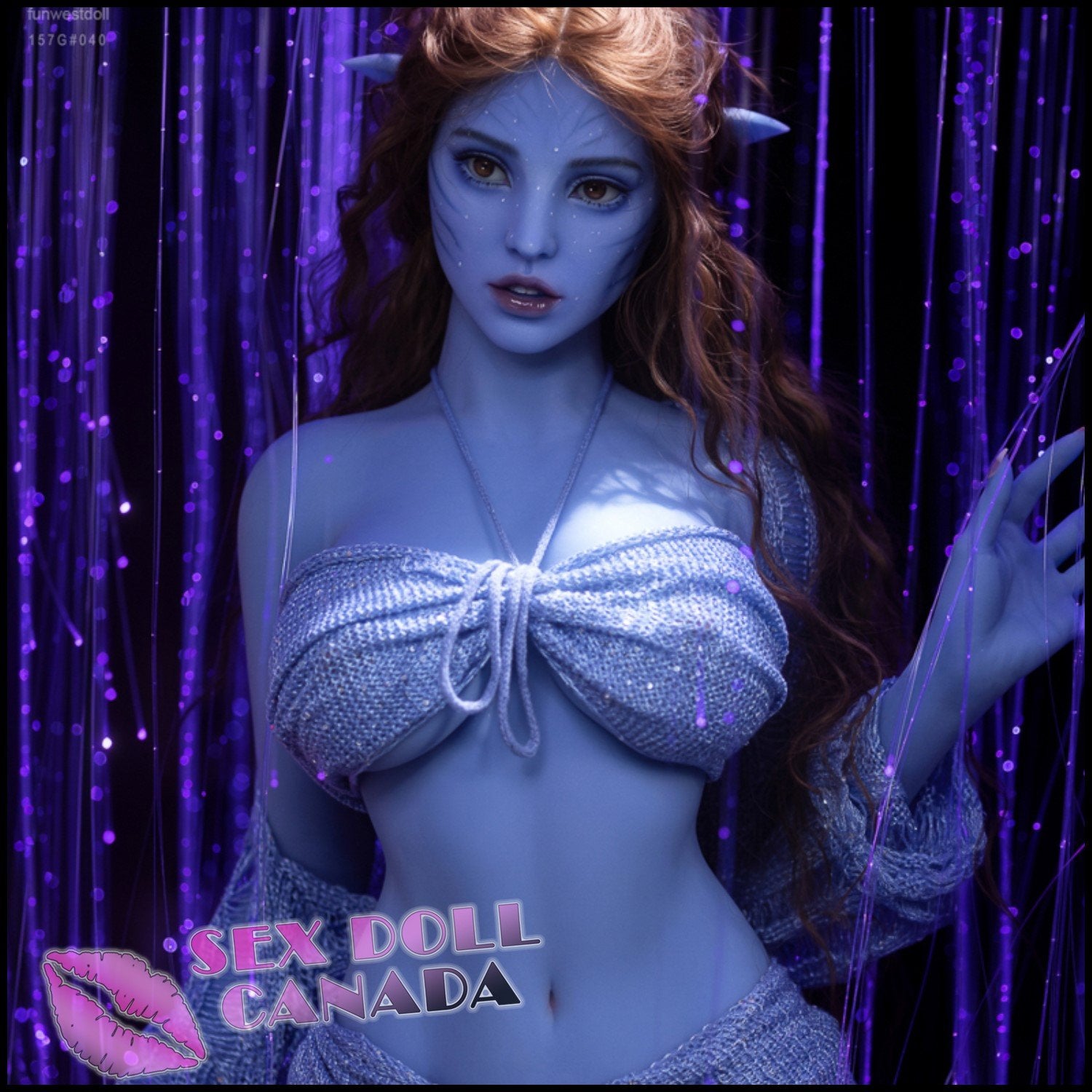 FunWestDoll Realistic Sex Doll Curvy Full Body Small Waist Elf Fantasy Cosplay