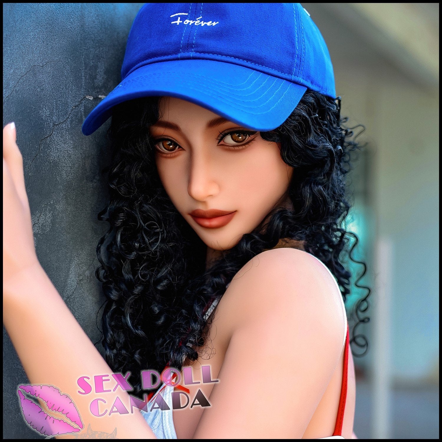 SE DOLL Realistic Sex Doll Curvy Full Body Black Hair Big Ass Butt