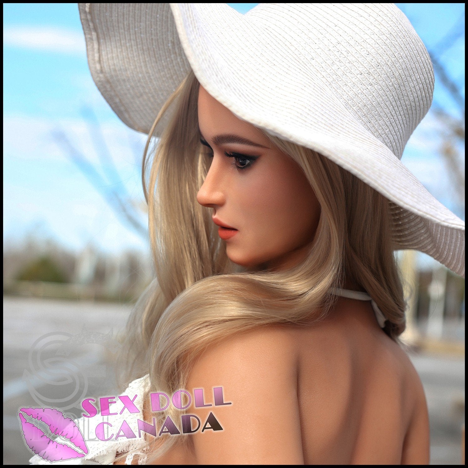 SE DOLL Realistic Sex Doll Blonde Hair Russian German Curvy Full Body
