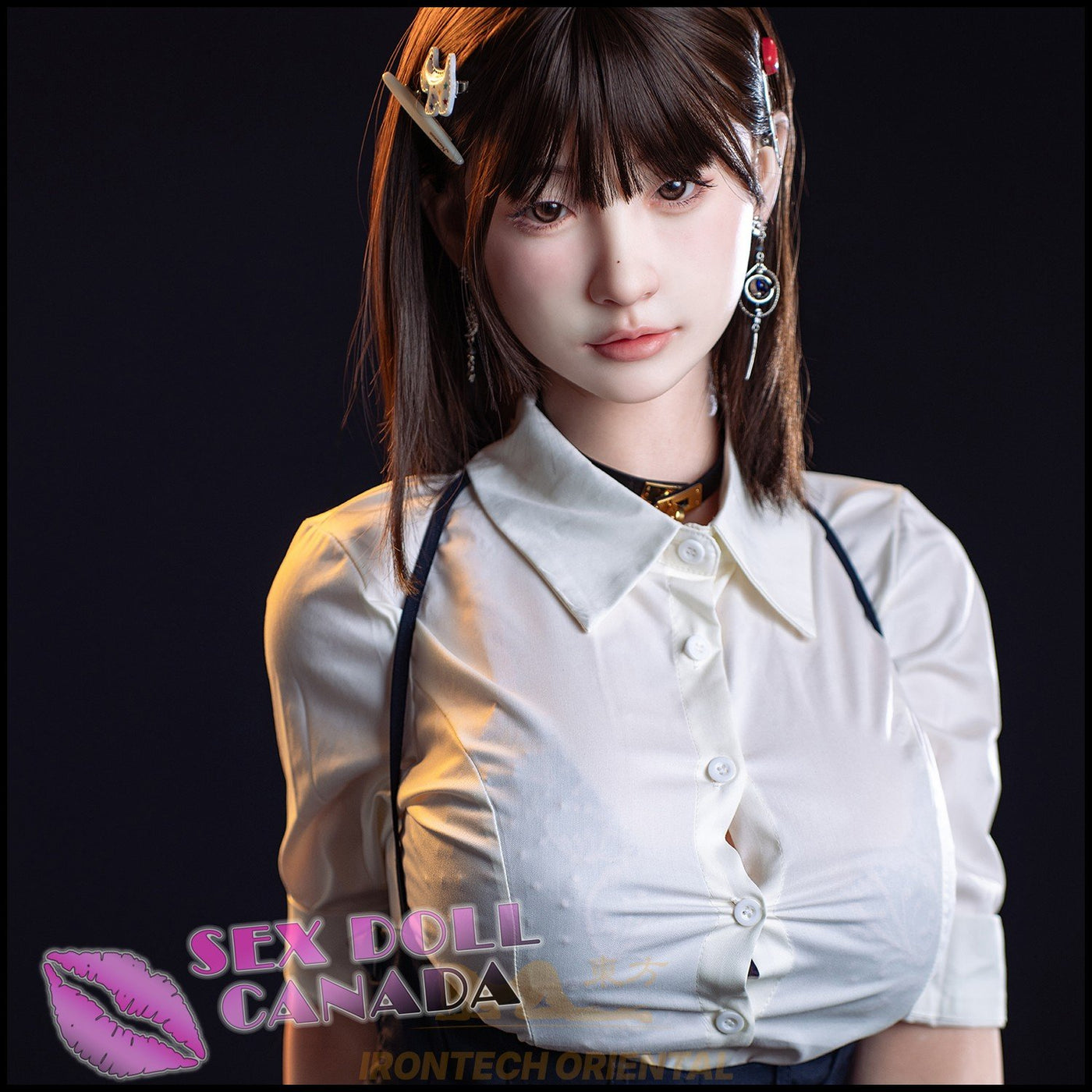 158 (5'2") F-Cup Yui (Head #A5) Full Silicone - IRONTECH Dolls