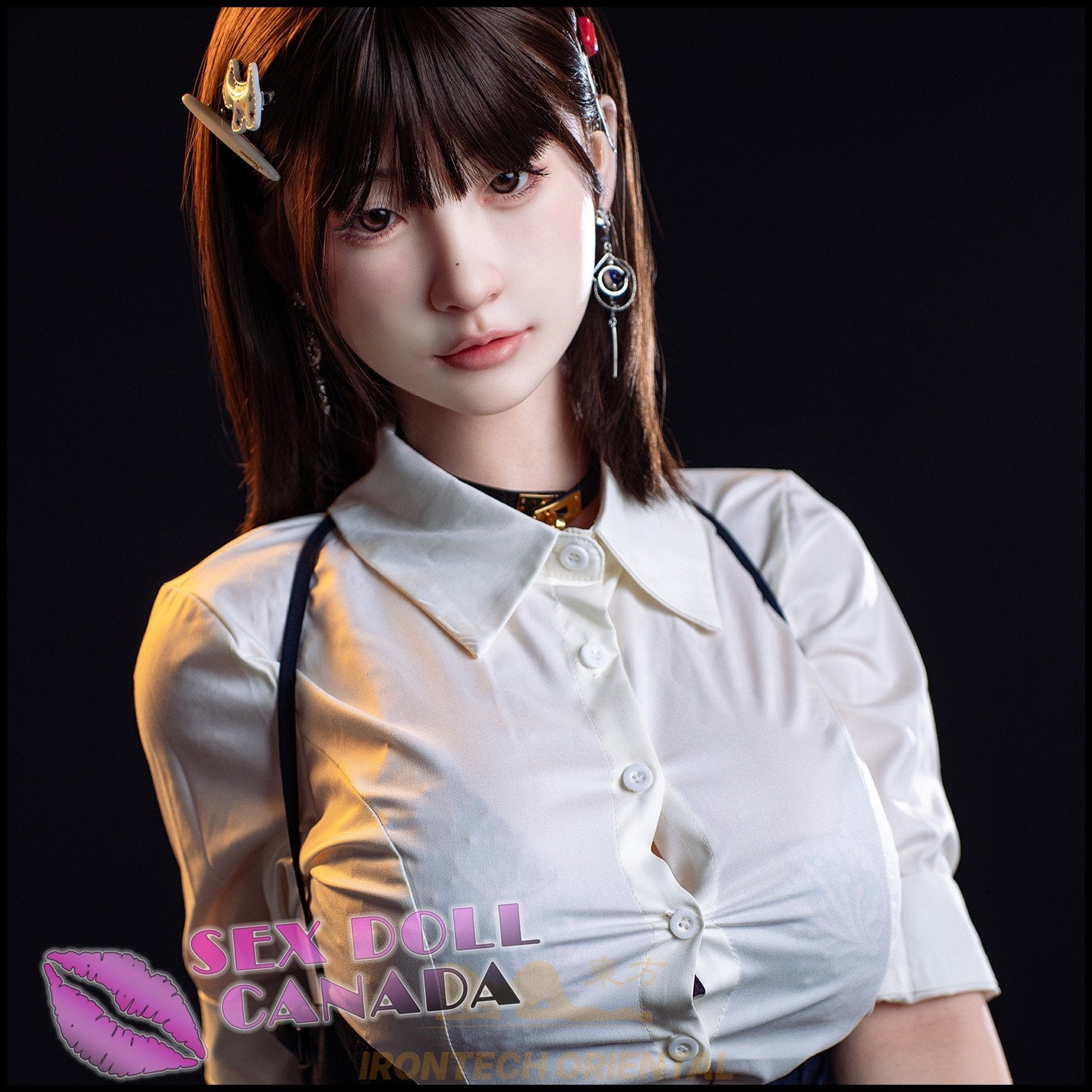 IRONTECH Dolls Realistic Sex Doll Asian Japanese Chinese Curvy Full Body Asian Japanese Chinese