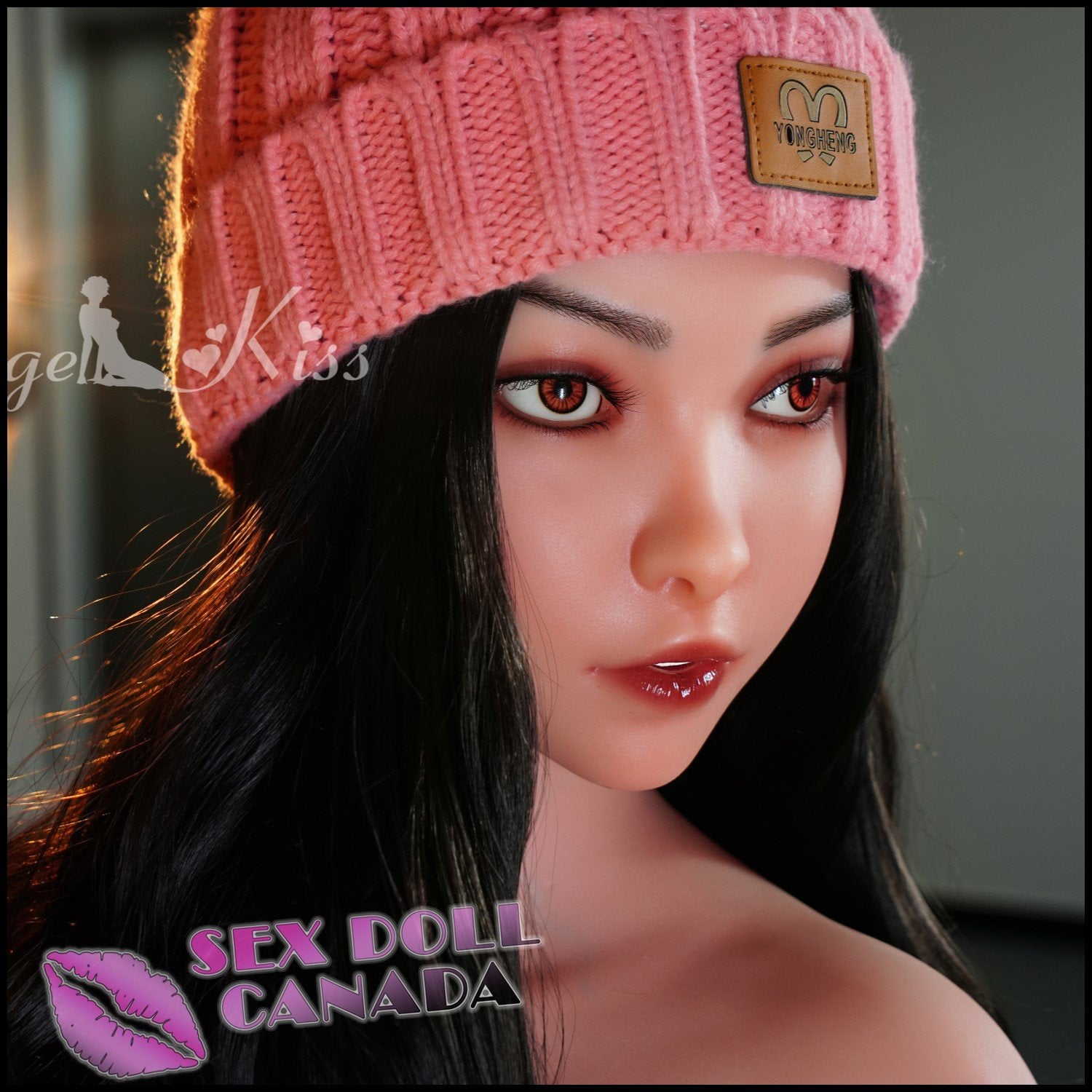 Angel Kiss Realistic Sex Doll Curvy Full Body Black Hair Latina Brazilian