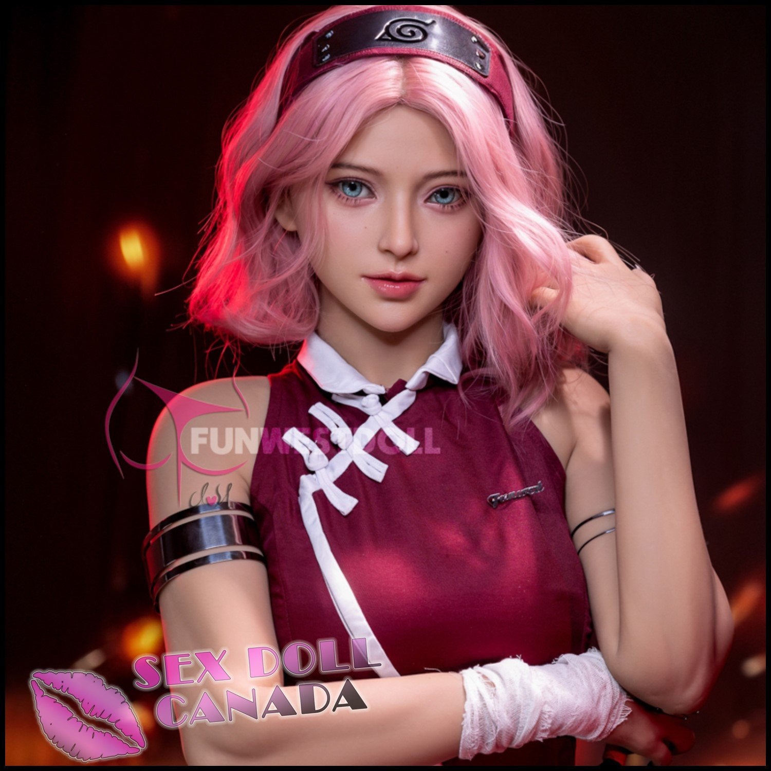 FunWestDoll Realistic Sex Doll Big Ass Butt Small Waist Small Tits Boobs