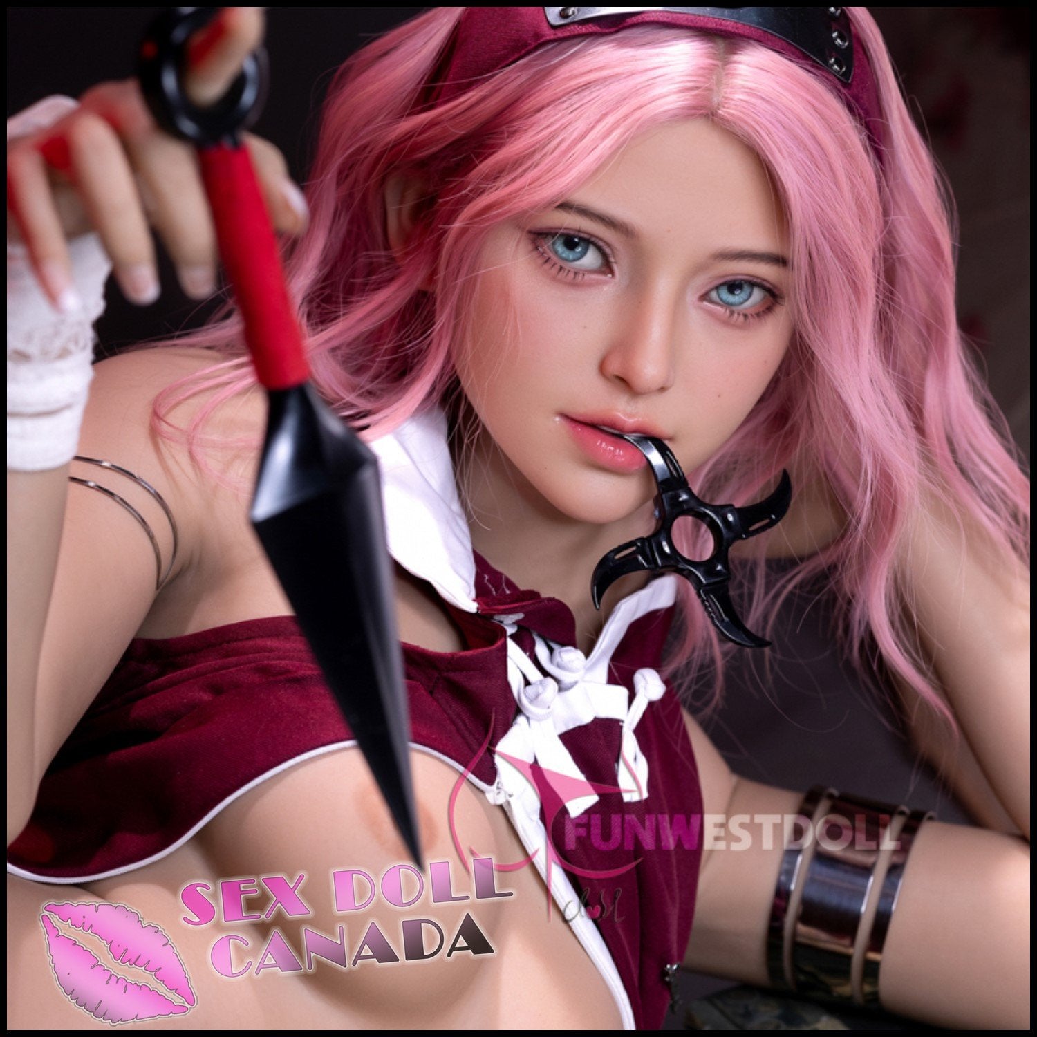 FunWestDoll Realistic Sex Doll Big Ass Butt Small Waist Small Tits Boobs