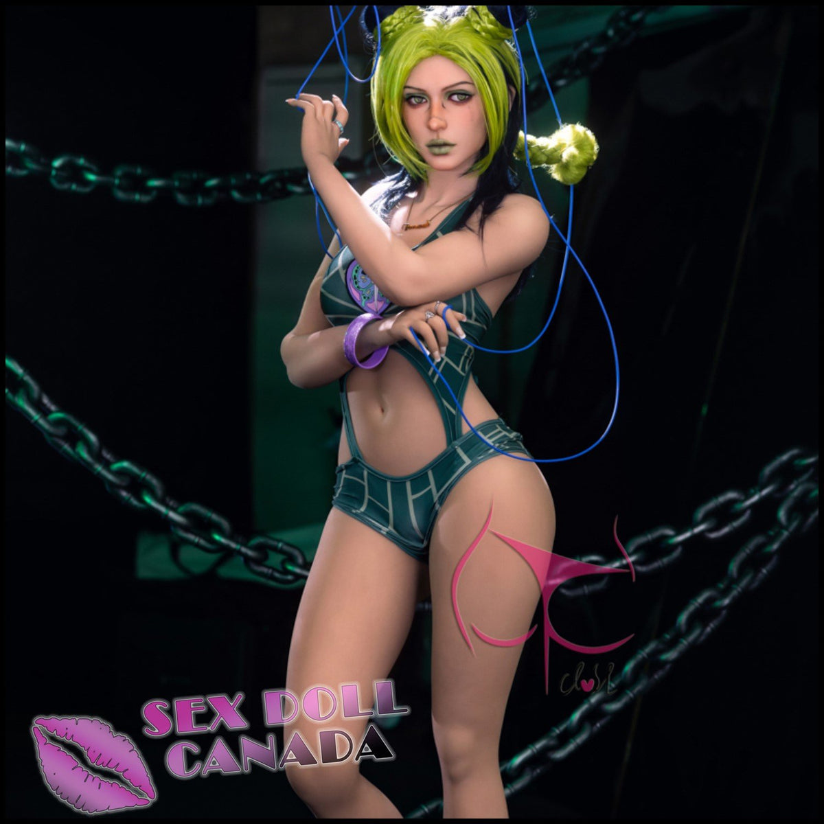 159 (5'3") A-Cup Elina (Head #33) - FunWestDoll