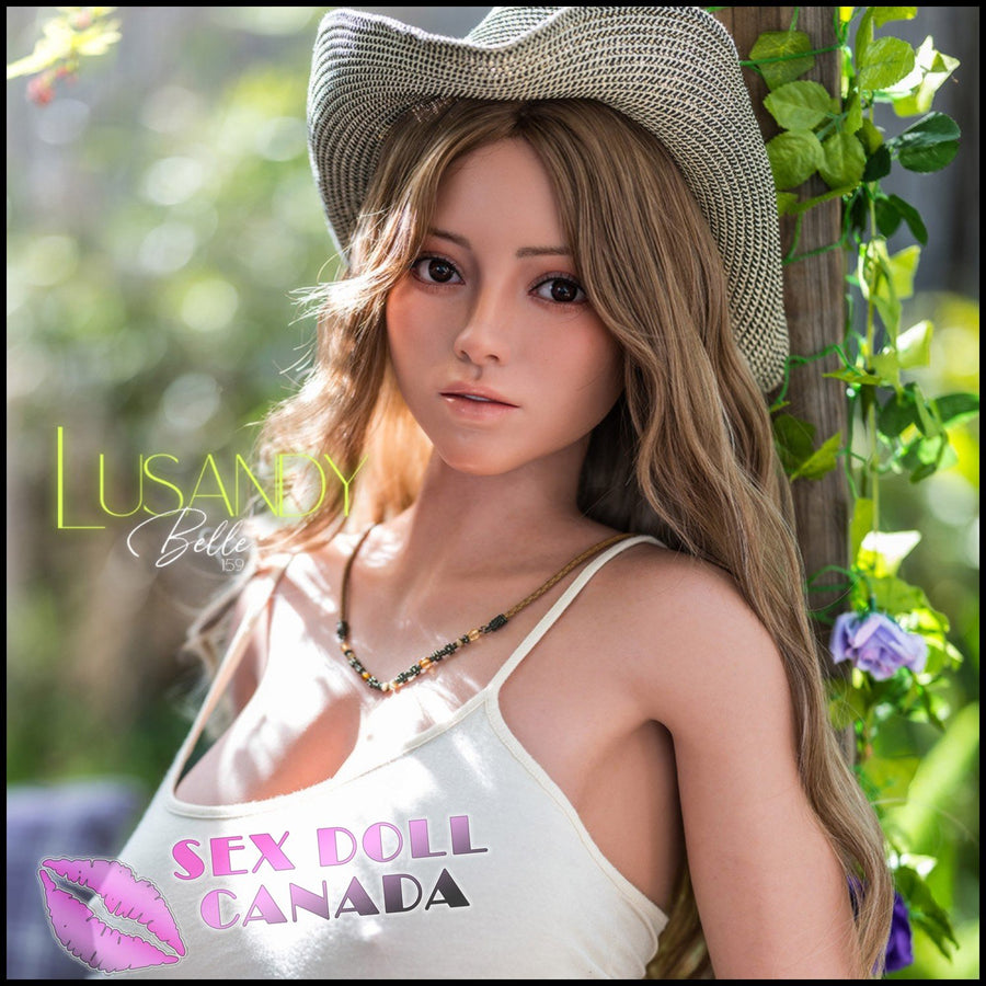 Lusandy Realistic Sex Doll Blonde Hair BBW Chubby Fat Huge Tits Boobs