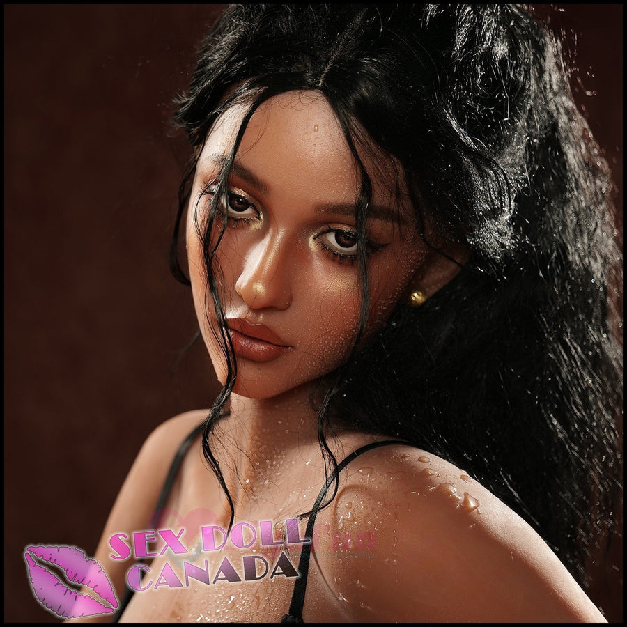 Sigafun Realistic Sex Doll Black Hair Indian Arab Brown Big Ass Butt