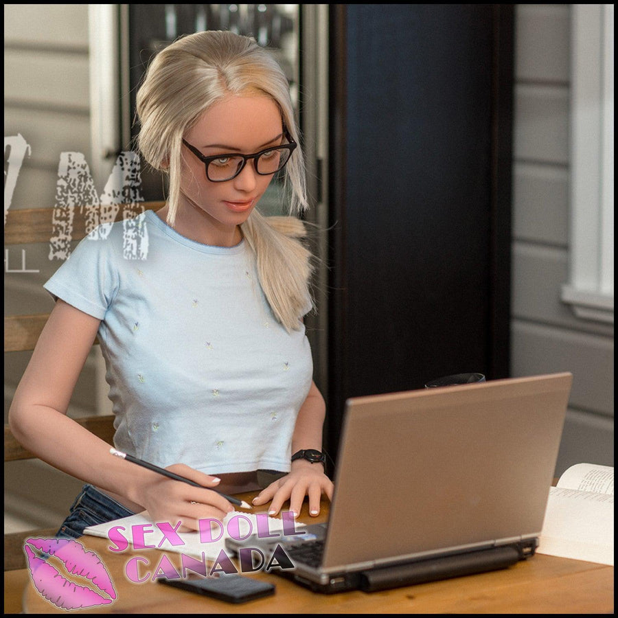 WM Doll Realistic Sex Doll Western American Blonde Hair Big Tits Breasts
