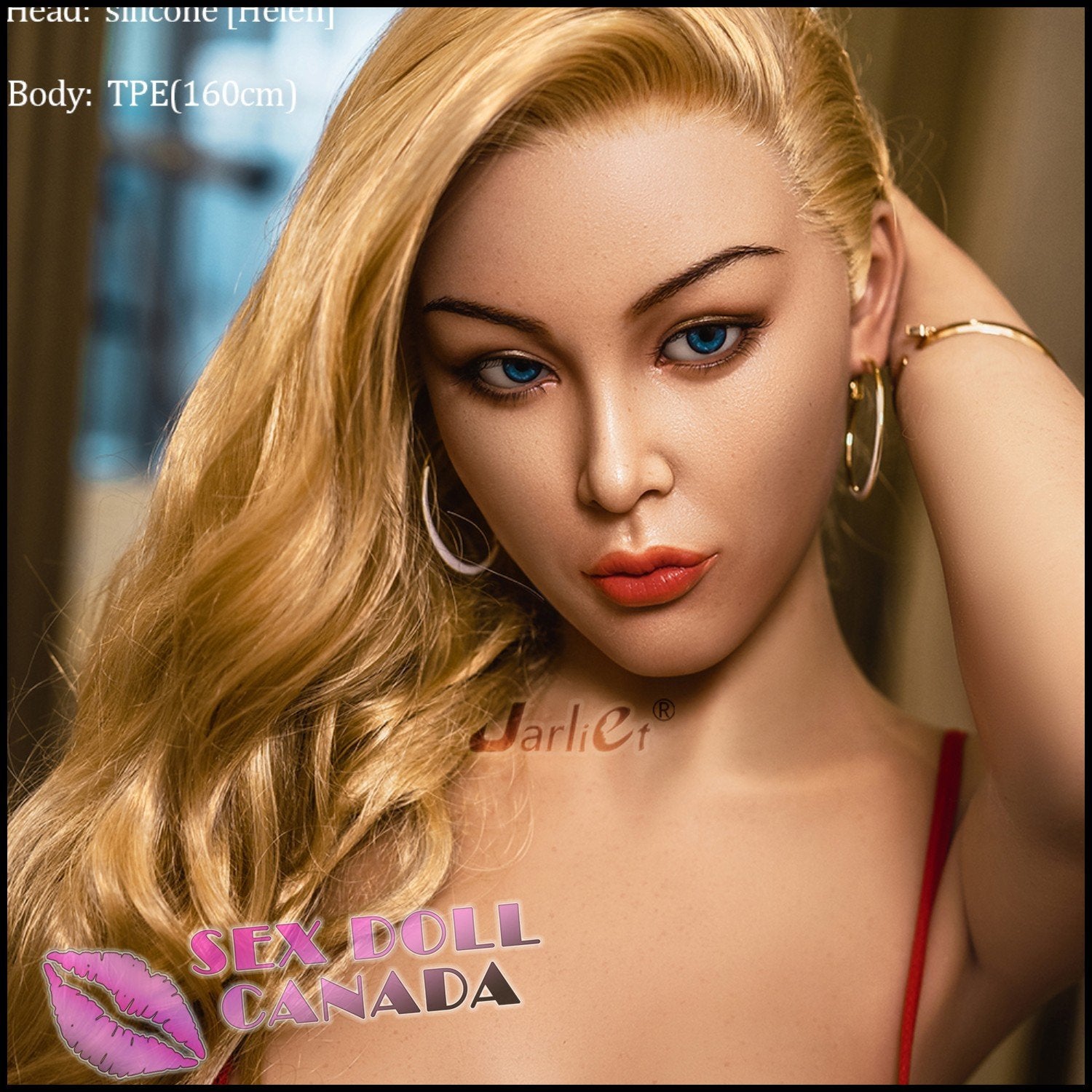 Jarliet Realistic Sex Doll Big Tits Breasts Fit Athletic Blonde Hair