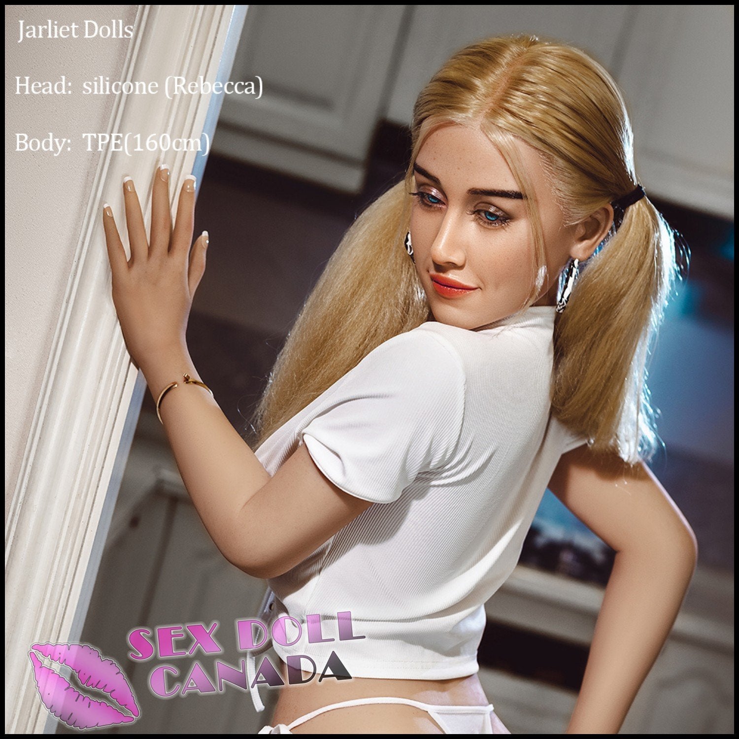 Jarliet Realistic Sex Doll Western American Blonde Hair Russian German