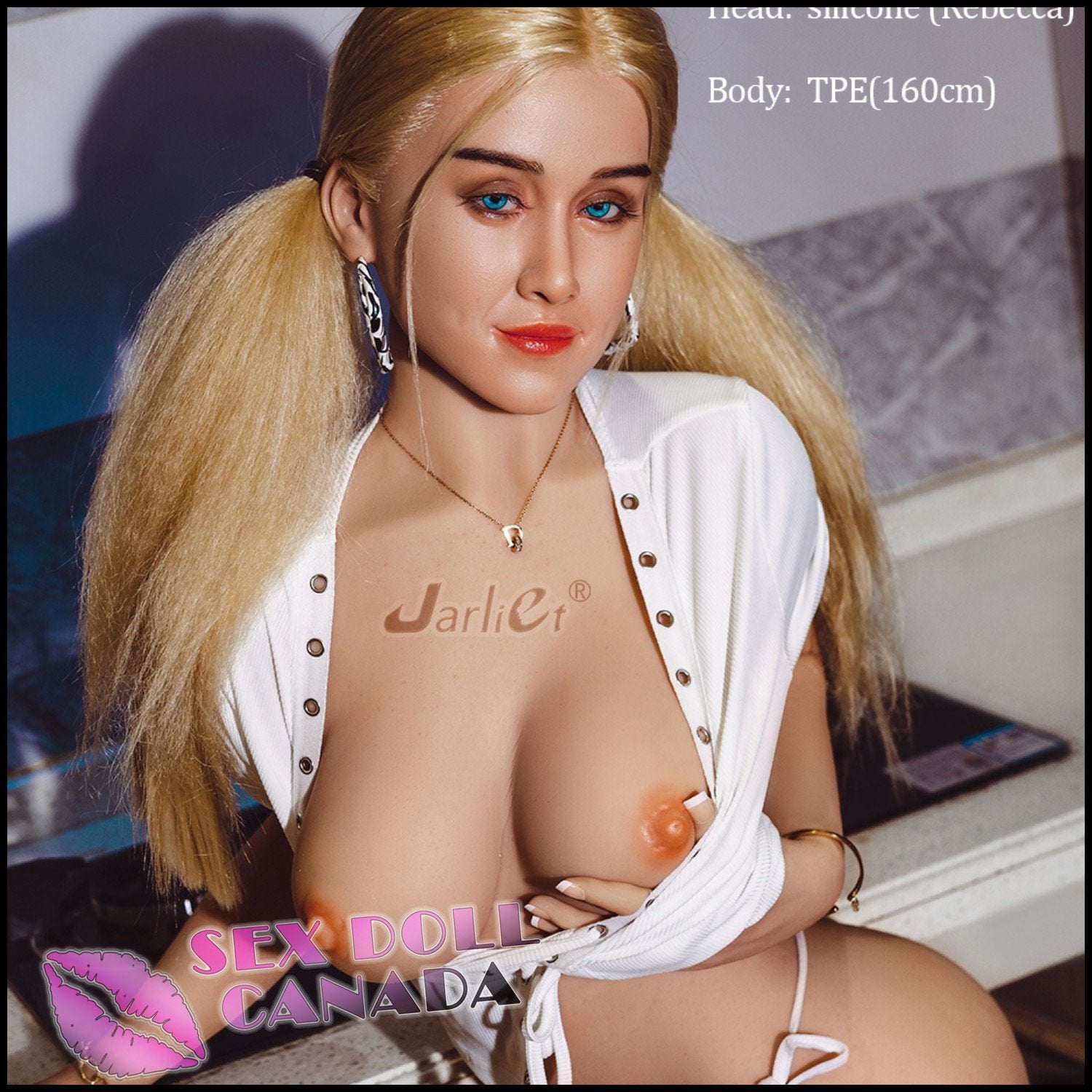 Jarliet Realistic Sex Doll Western American Big Tits Breasts Russian German