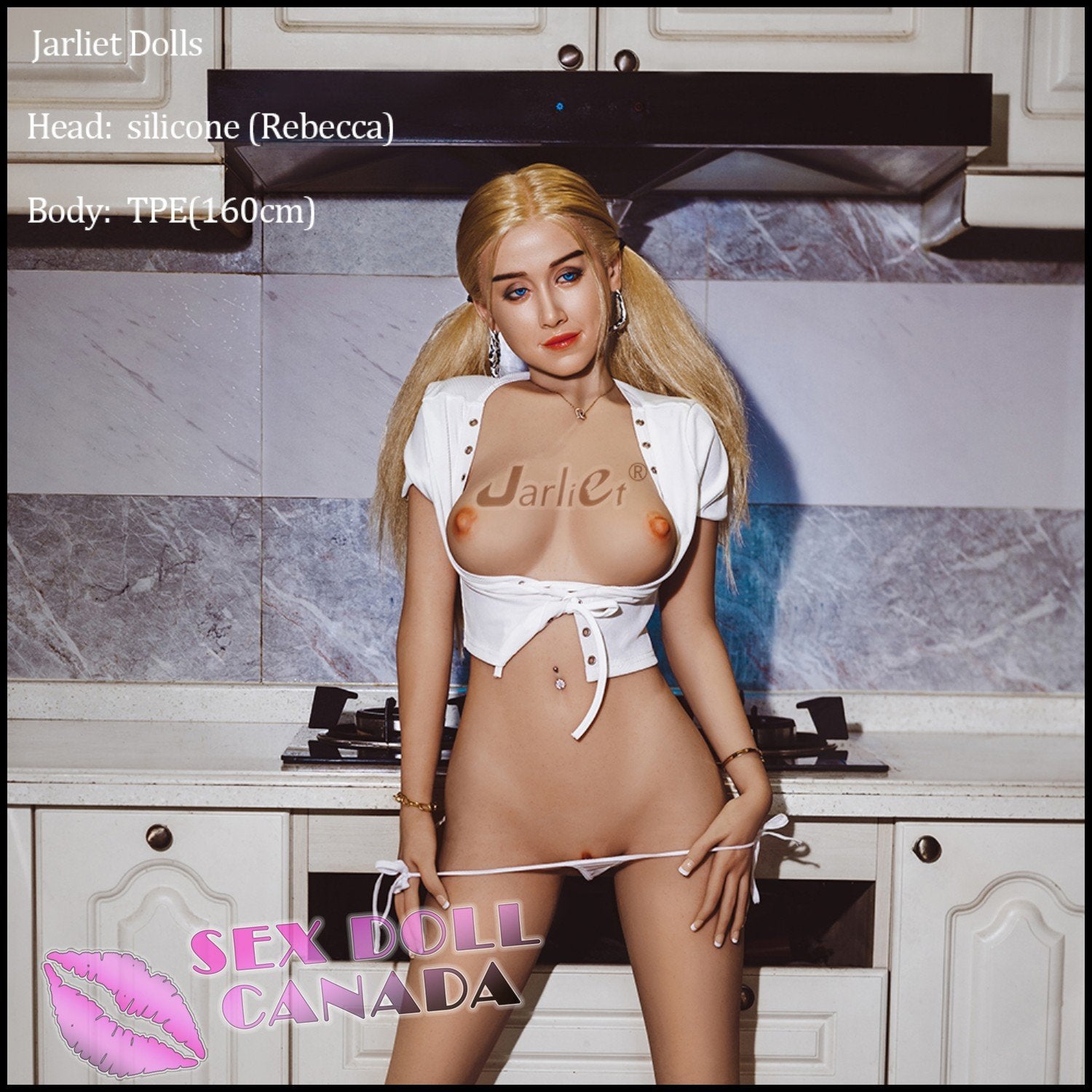 Jarliet Realistic Sex Doll Fit Athletic Russian German Blonde Hair