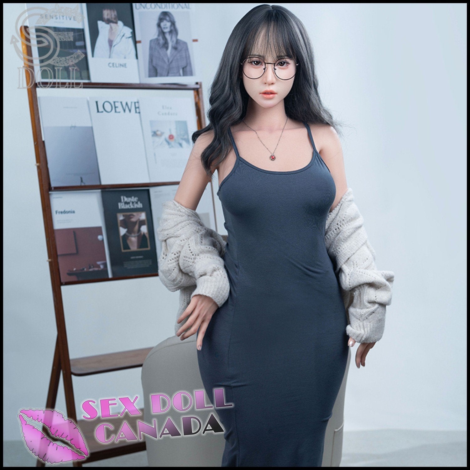 SE Doll Realistic Sex Doll Asian Japanese Chinese Fit Athletic Brunette Hair