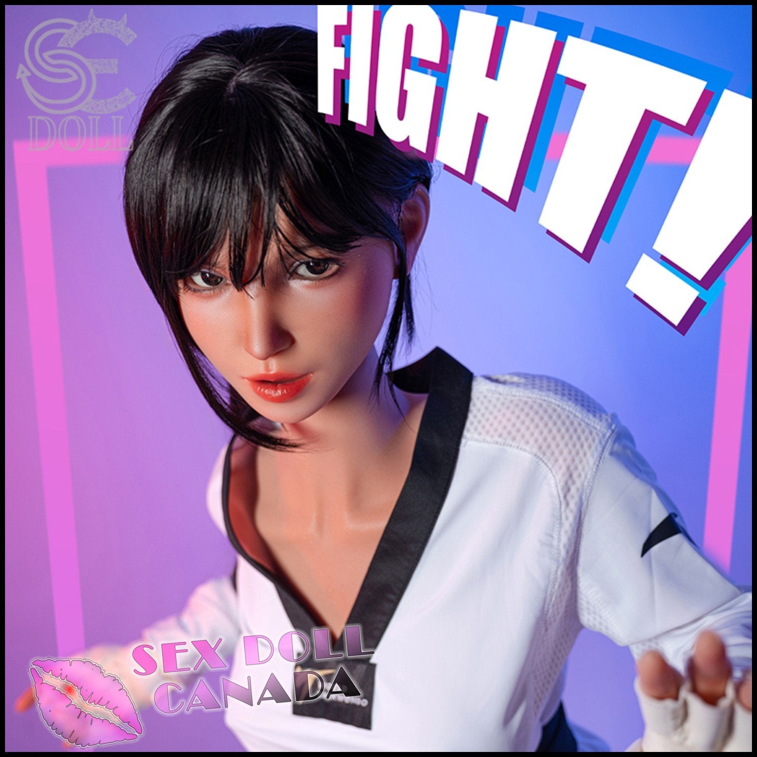 SE DOLL Realistic Sex Doll Black Hair Asian Japanese Chinese Big Tits Breasts