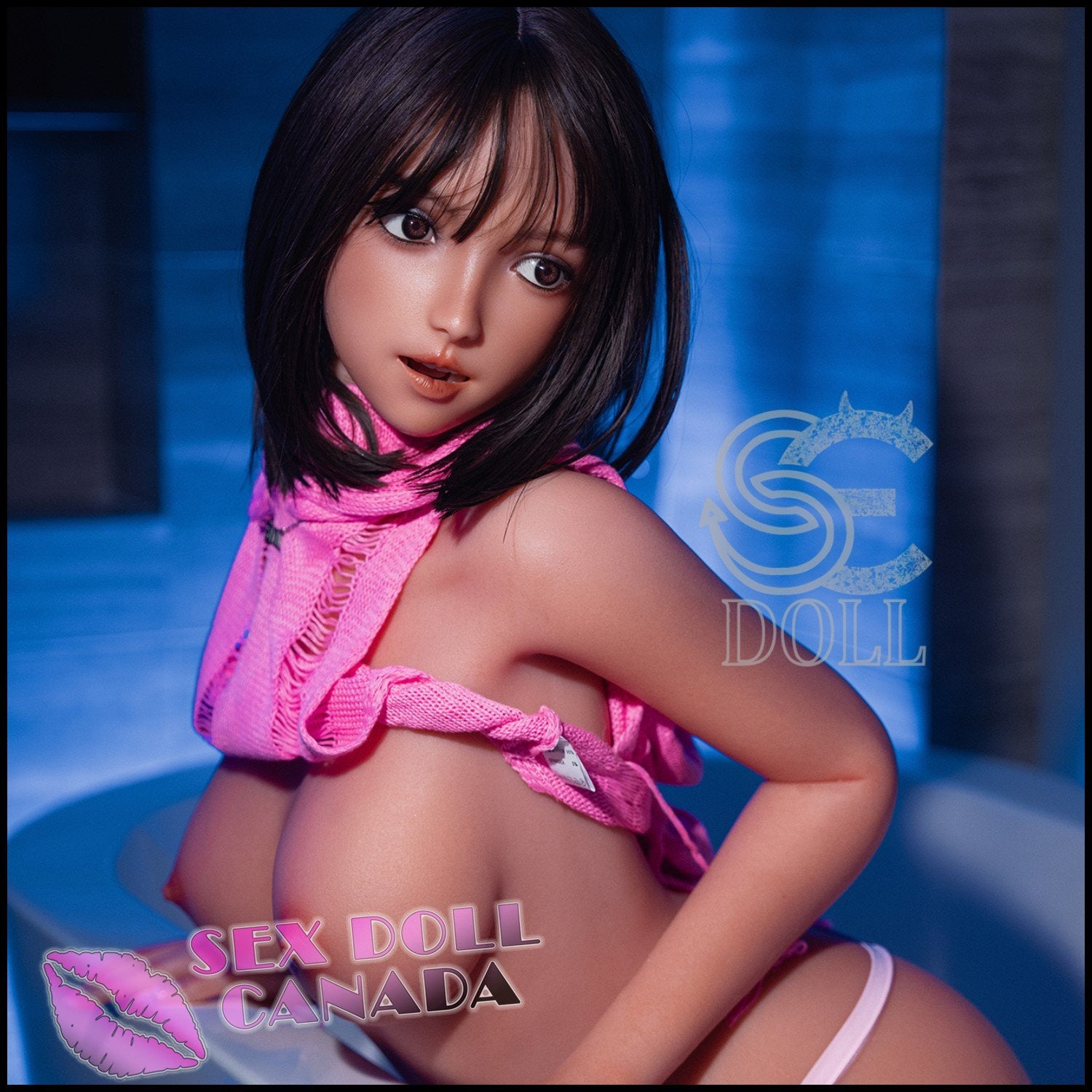 SE DOLL Realistic Sex Doll Black Hair Big Tits Breasts Black Hair