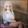 WM Doll Realistic Sex Doll Huge Tits Boobs Gray Silver White Hair Cartoon Hentai Anime