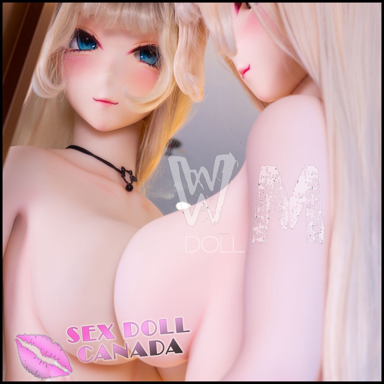 WM Doll Realistic Sex Doll Huge Tits Boobs Blonde Hair Asian Japanese Chinese