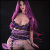 FunWestDoll Realistic Sex Doll Pink Purple Hair Curvy Full Body Big Tits Breasts