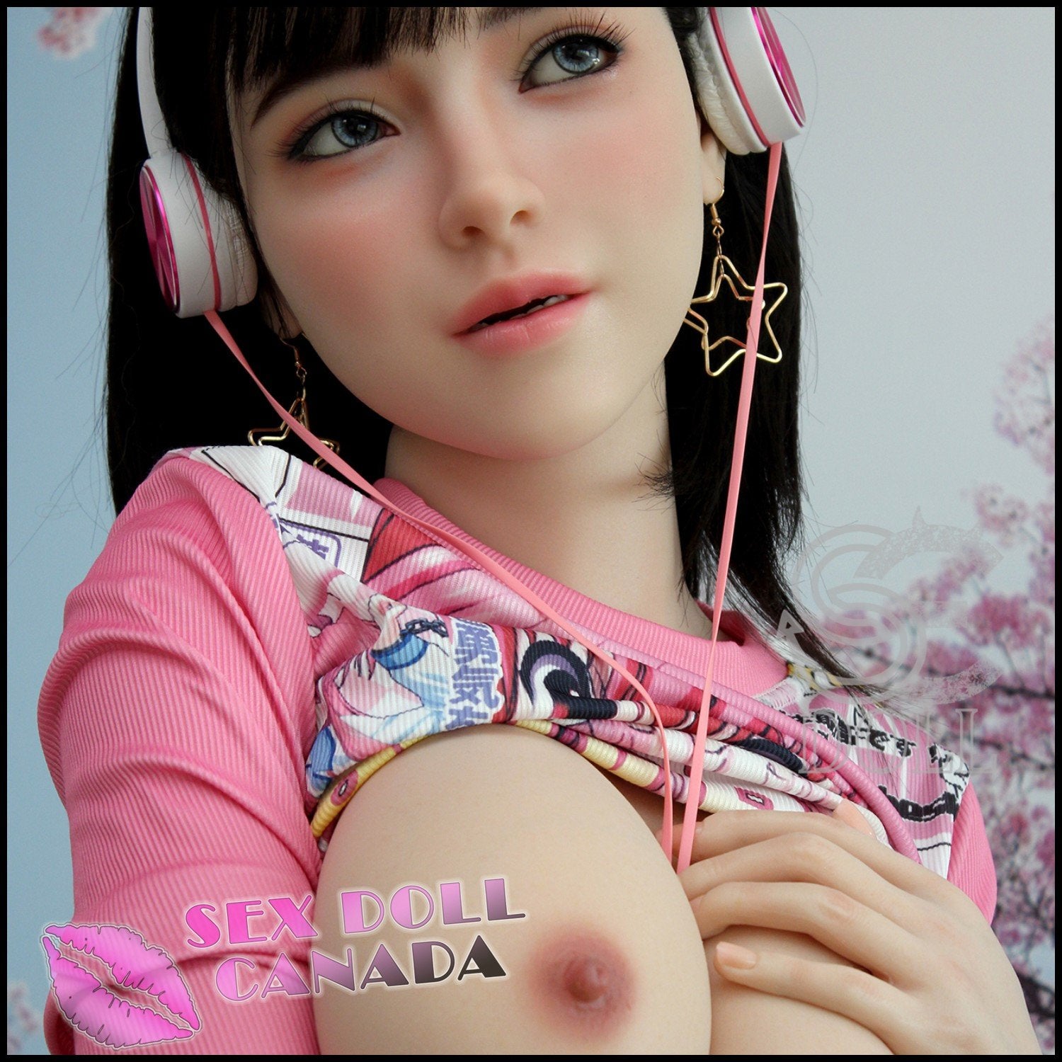 SE DOLL Realistic Sex Doll Big Ass Butt Small Waist Black Hair