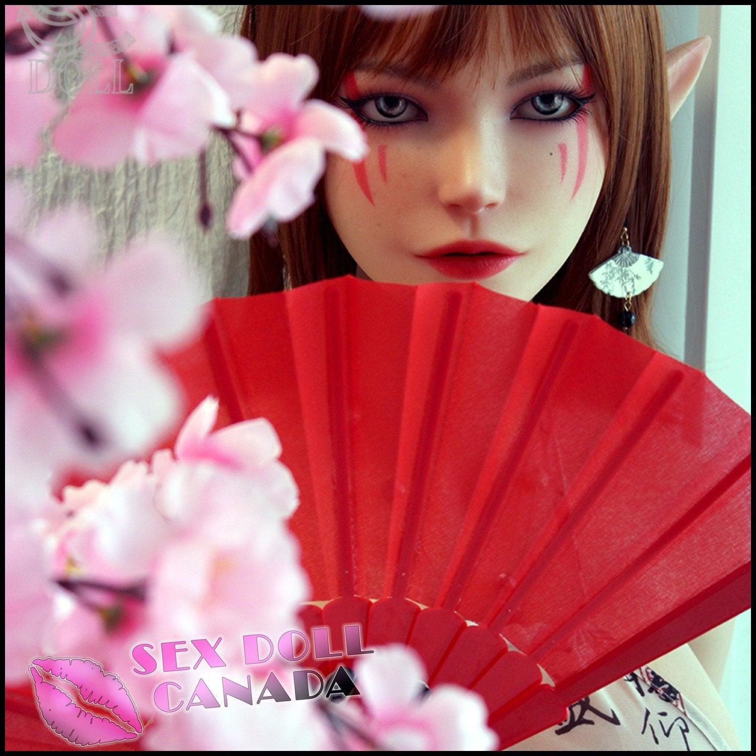 SE DOLL Realistic Sex Doll Big Tits Breasts Red Head Curvy Full Body