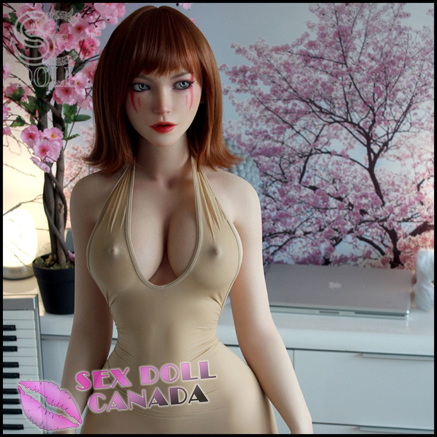 SE DOLL Realistic Sex Doll Big Ass Butt Elf Fantasy Cosplay Curvy Full Body