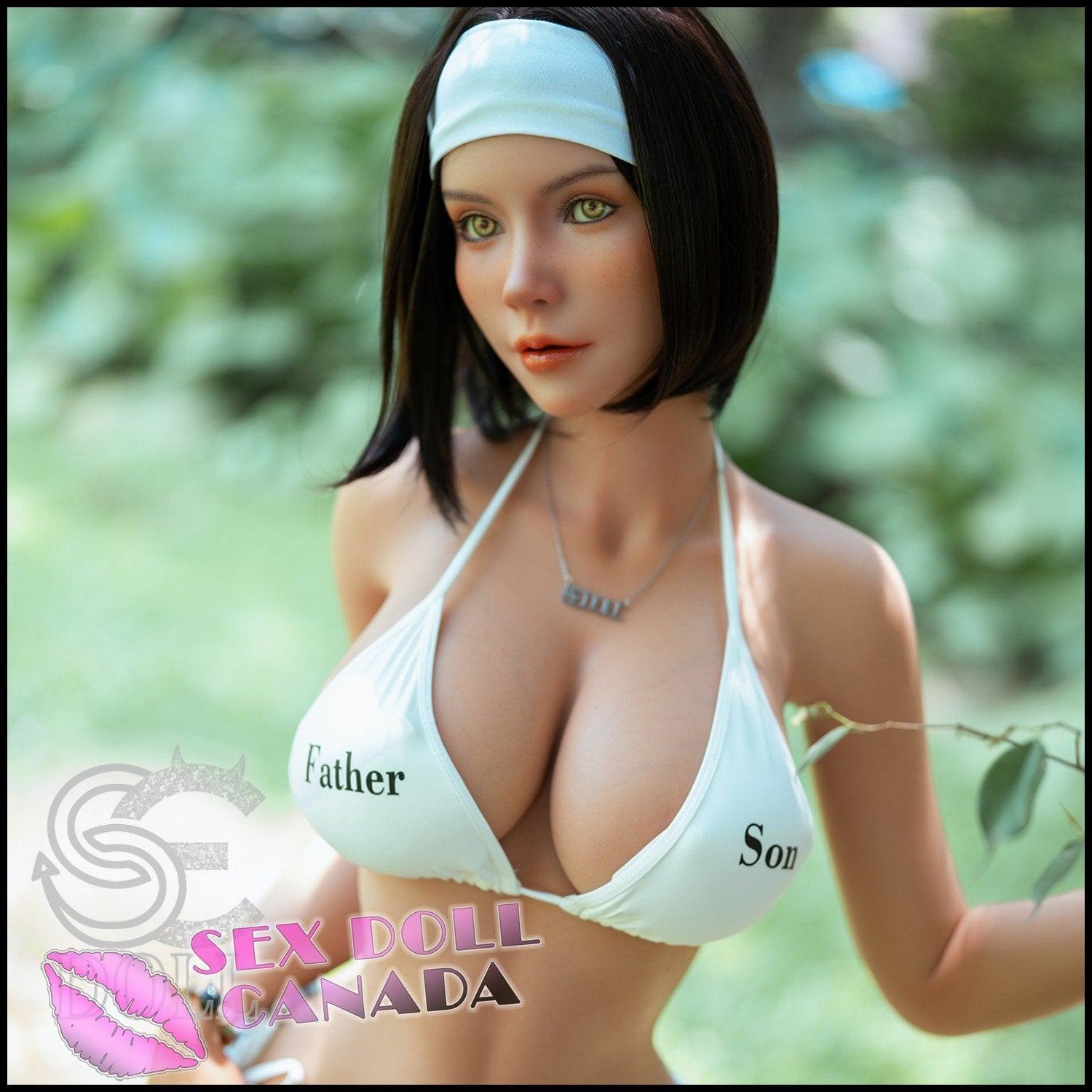 SE DOLL Realistic Sex Doll Black Hair Big Tits Breasts Big Ass Butt