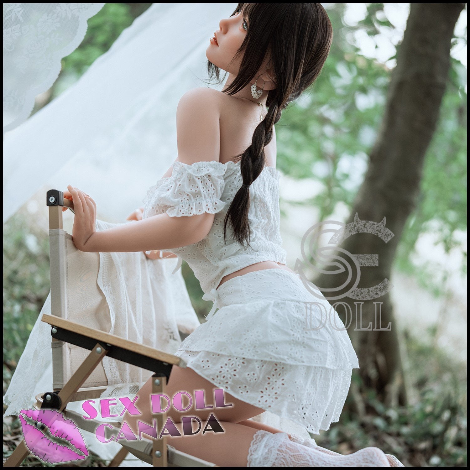 SE DOLL Realistic Sex Doll Black Hair Asian Japanese Chinese Small Waist