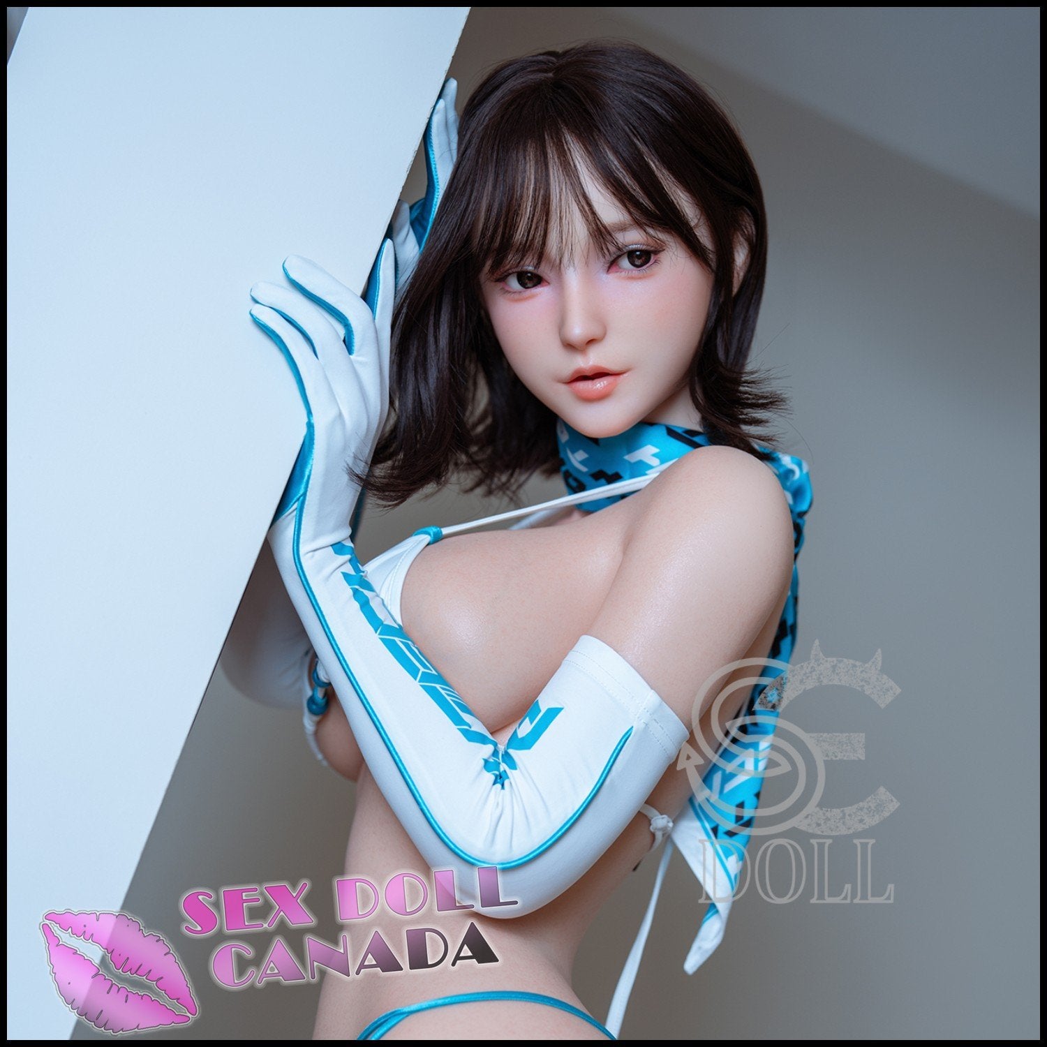 SE DOLL Realistic Sex Doll Big Tits Breasts Big Ass Butt Brunette Hair