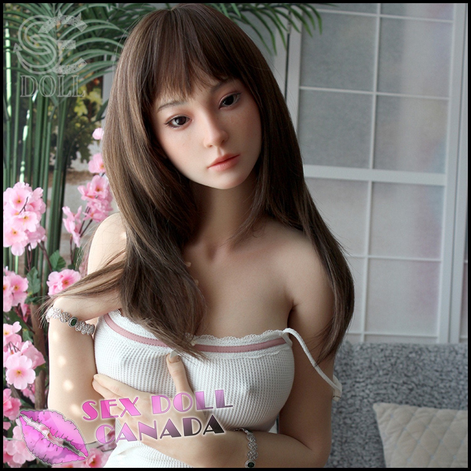 SE Doll Realistic Sex Doll Big Ass Butt Black Hair Western American