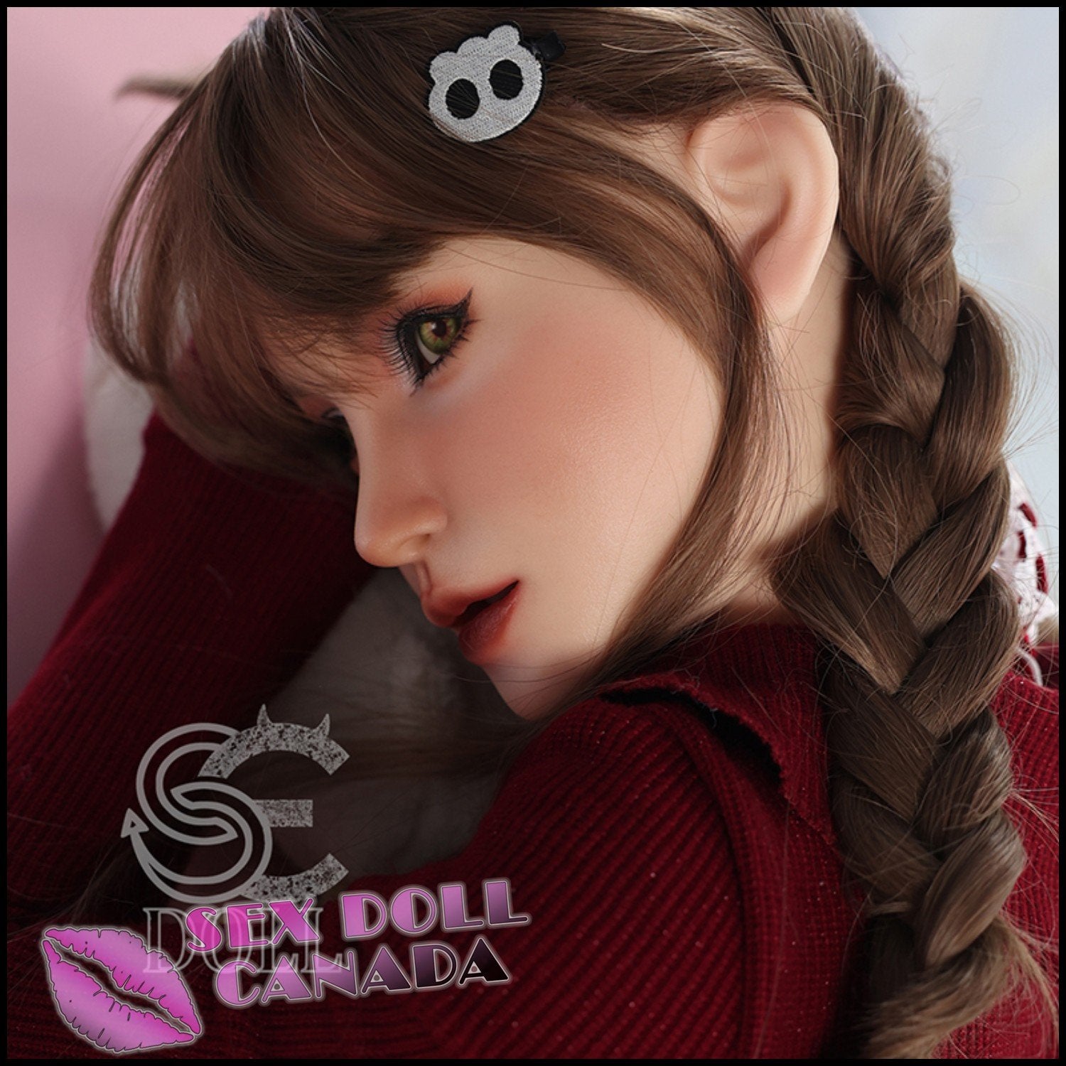 SE DOLL Realistic Sex Doll Brunette Hair Western American Big Ass Butt