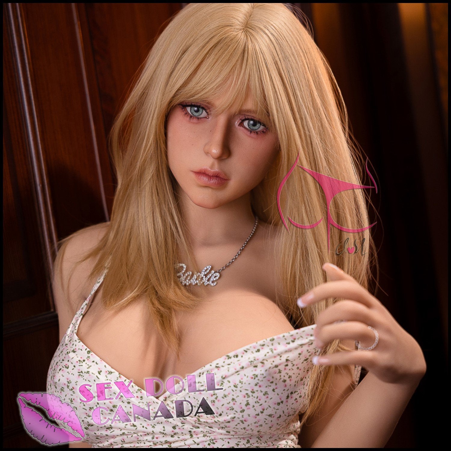 FunWestDoll Realistic Sex Doll Western American Big Tits Breasts Blonde Hair