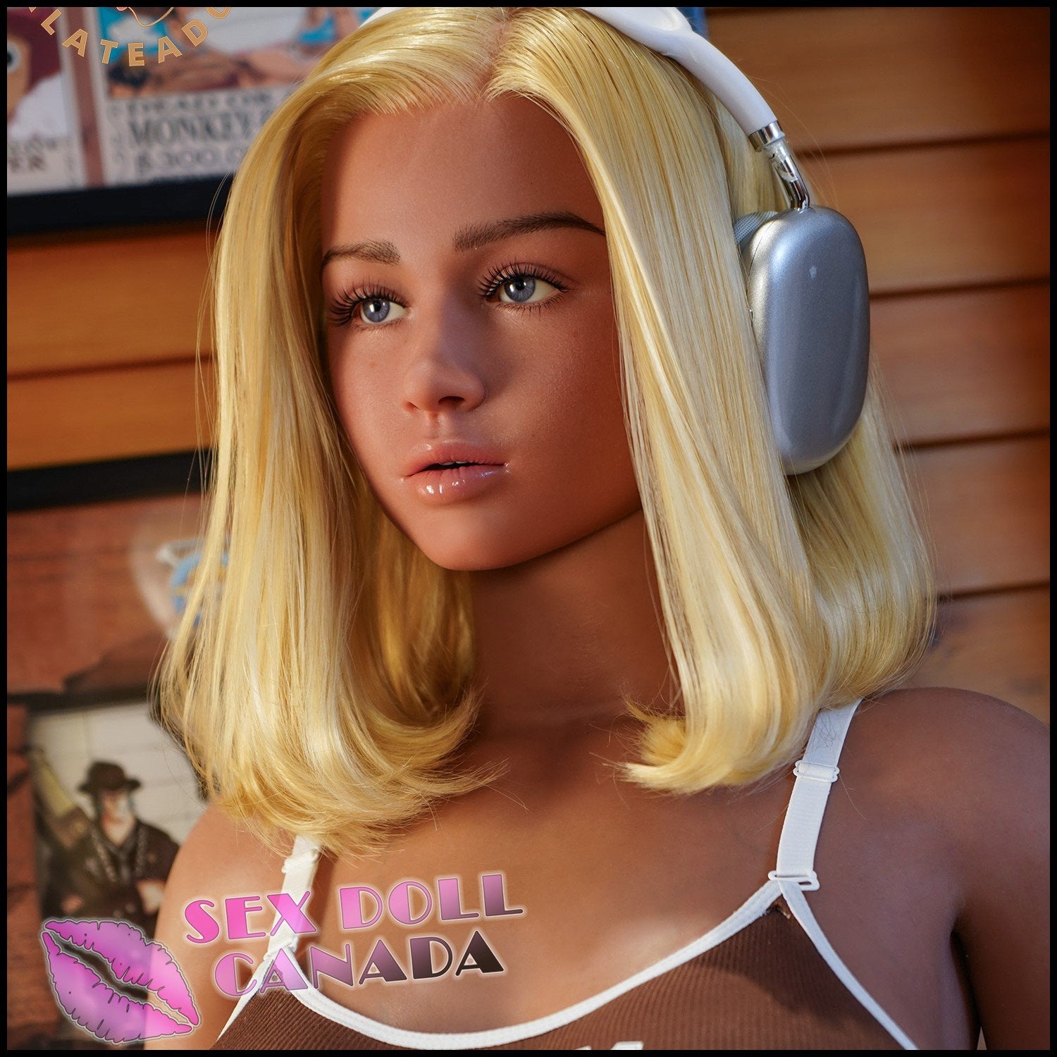 Galatea Doll Realistic Sex Doll Curvy Full Body Western American Blonde Hair