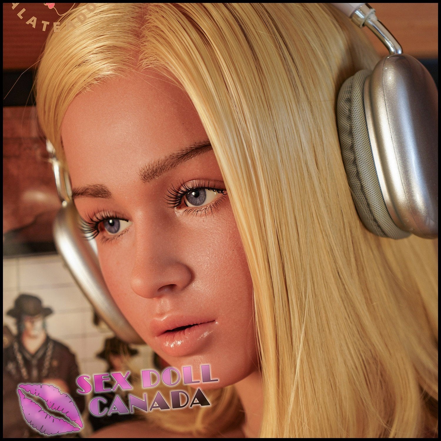 Galatea Doll Realistic Sex Doll Western American Blonde Hair Huge Tits Boobs