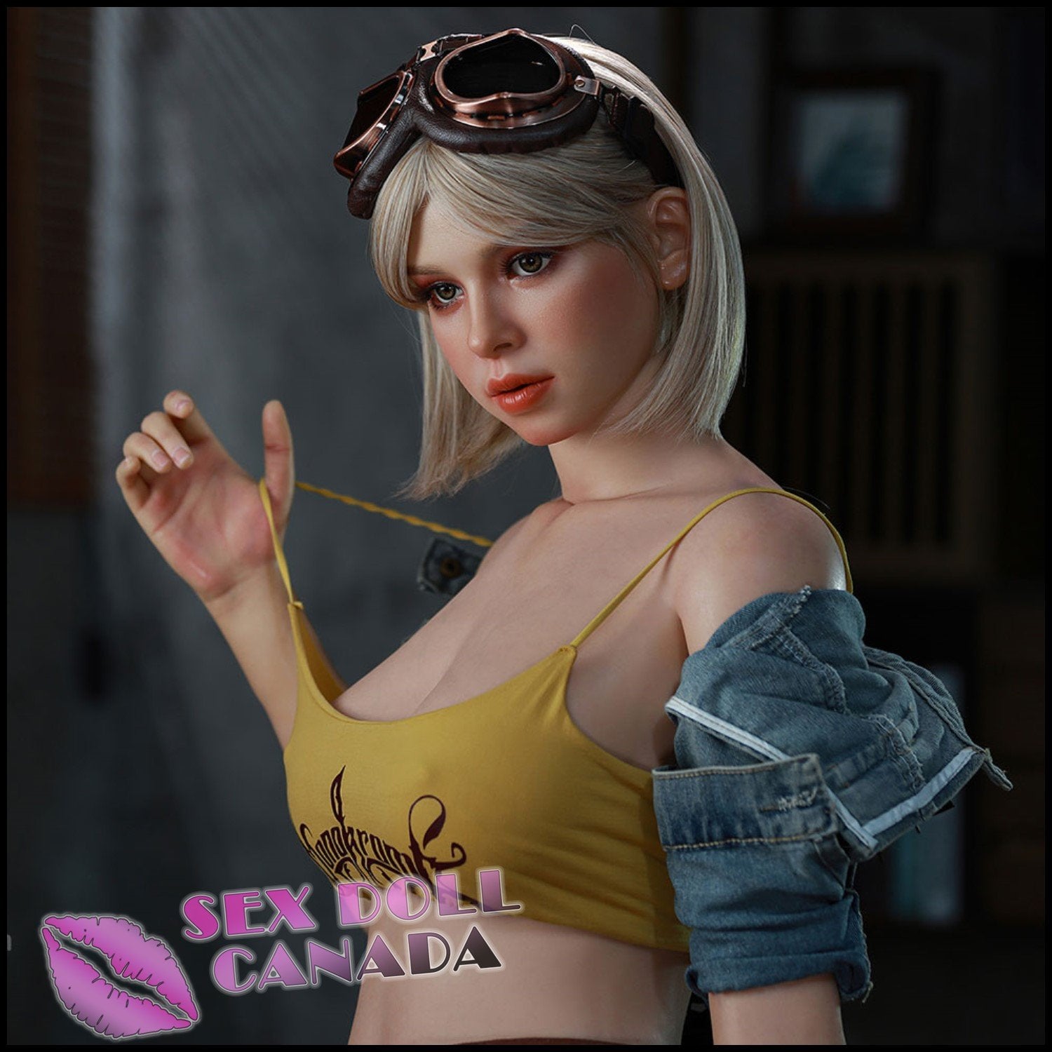 Galatea Doll Realistic Sex Doll Blonde Hair Western American Curvy Full Body