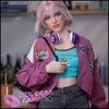 IRONTECH Realistic Sex Doll Curvy Full Body Pink Purple Hair Western American