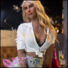 IRONTECH Realistic Sex Doll Western American Blonde Hair Curvy Full Body