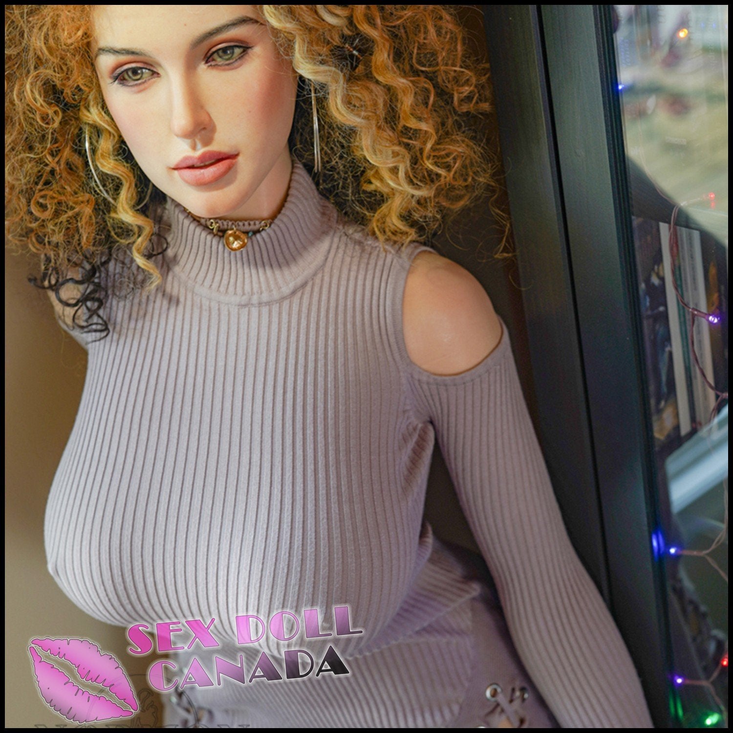 Normon Doll Realistic Sex Doll Blonde Hair Western American Curvy Full Body