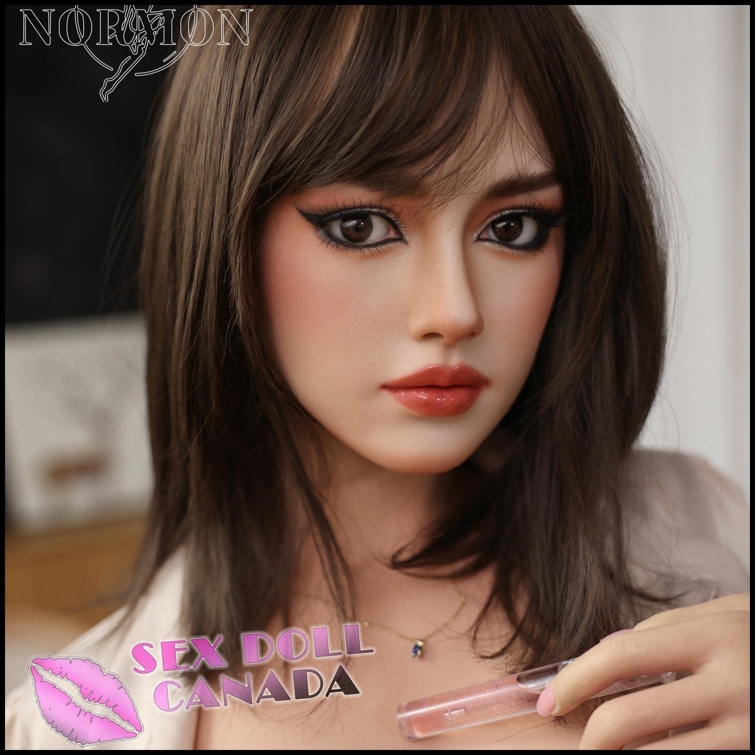 Normon Doll Realistic Sex Doll Indian Arab Brown Huge Tits Boobs Brunette Hair