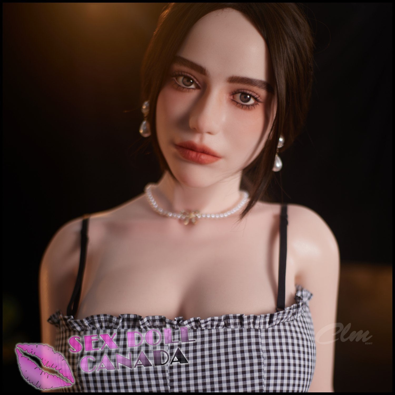 Climax Realistic Sex Doll Brunette Hair Curvy Full Body Huge Tits Boobs