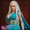 Normon Doll Realistic Sex Doll Elf Fantasy Cosplay Gray Silver White Hair Western American