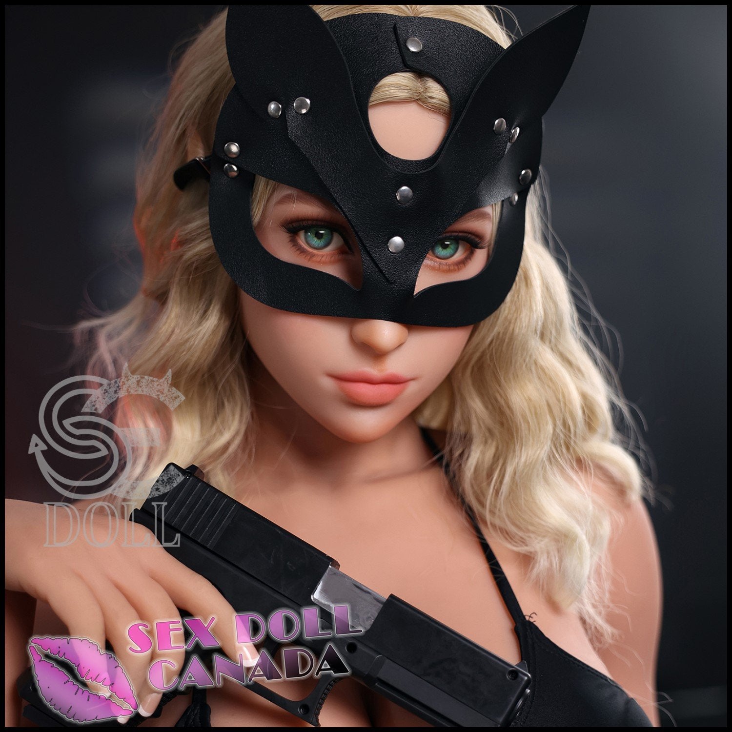 SE DOLL Realistic Sex Doll Curvy Full Body Big Ass Butt Blonde Hair