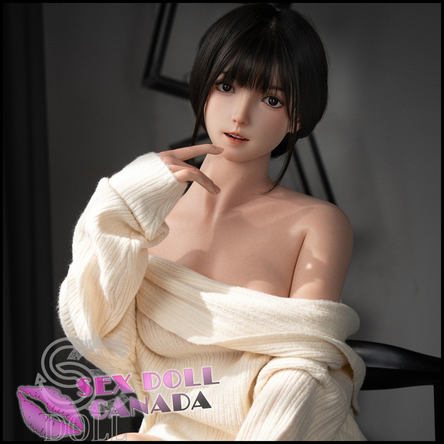 SE DOLL Realistic Sex Doll Asian Japanese Chinese Black Hair Big Tits Breasts