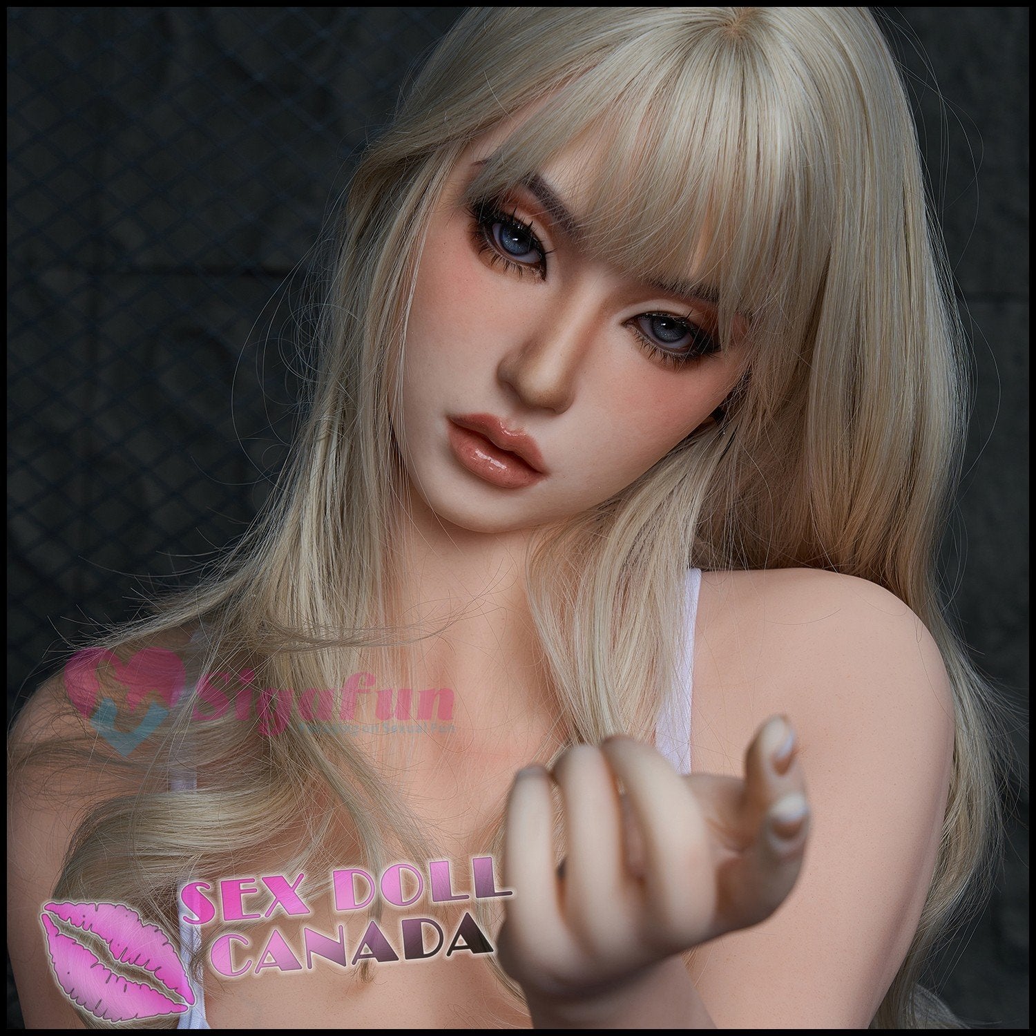 Sigafun Realistic Sex Doll Blonde Hair Russian German Big Tits Breasts