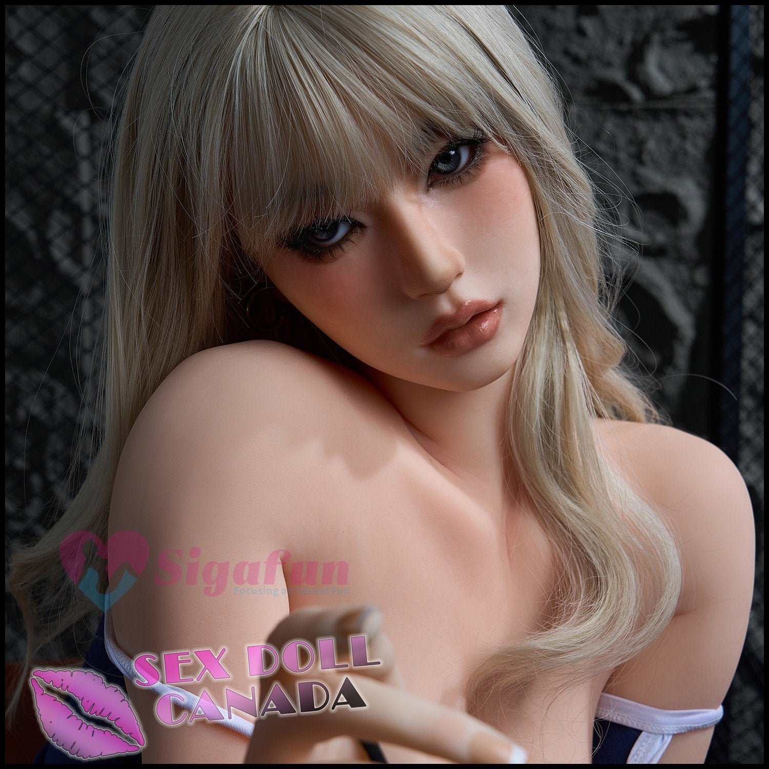 Sigafun Realistic Sex Doll Western American Blonde Hair Robot